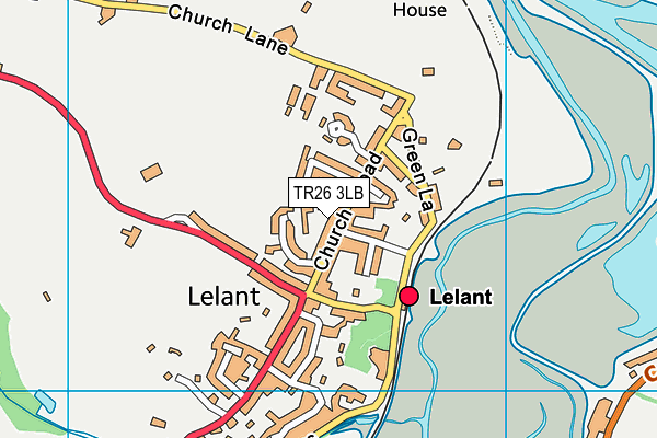 TR26 3LB map - OS VectorMap District (Ordnance Survey)