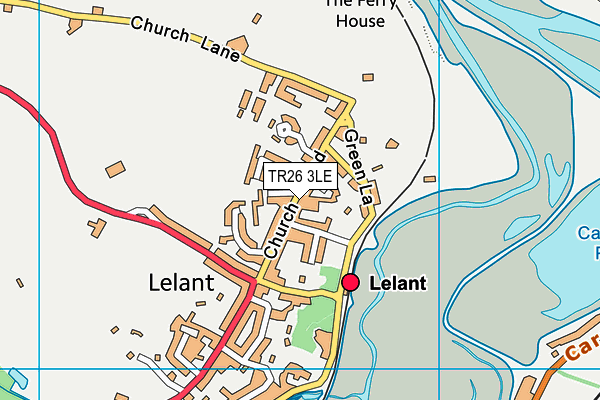 TR26 3LE map - OS VectorMap District (Ordnance Survey)