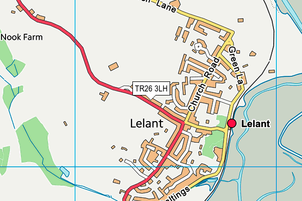 TR26 3LH map - OS VectorMap District (Ordnance Survey)