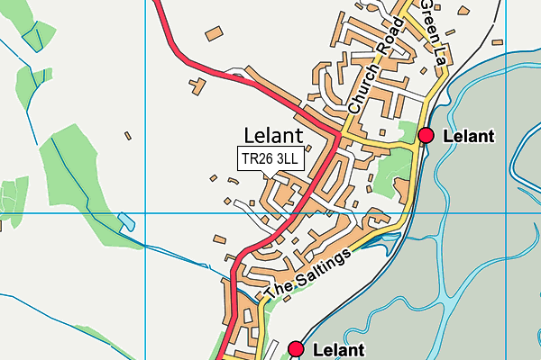 TR26 3LL map - OS VectorMap District (Ordnance Survey)