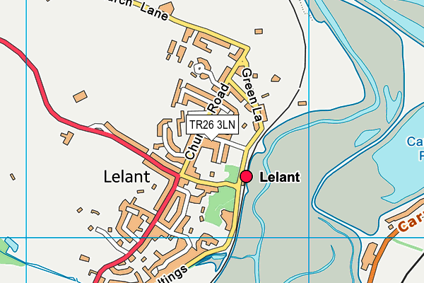 TR26 3LN map - OS VectorMap District (Ordnance Survey)