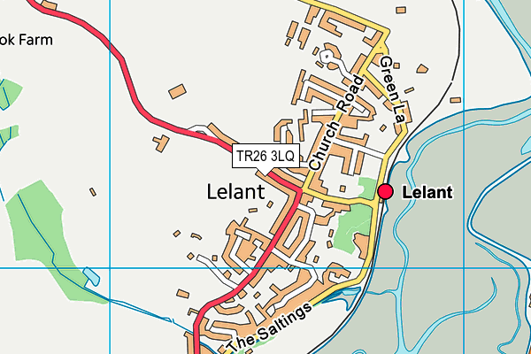 TR26 3LQ map - OS VectorMap District (Ordnance Survey)