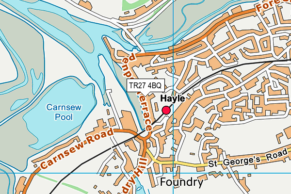 Map of CHILLI HAYLE LIMITED at district scale