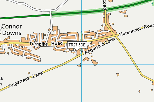 TR27 5DE map - OS VectorMap District (Ordnance Survey)