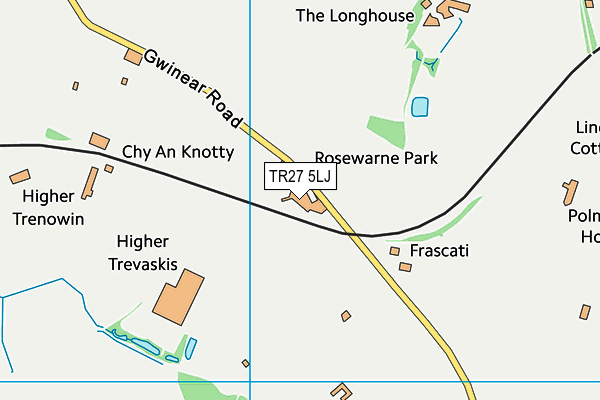 TR27 5LJ map - OS VectorMap District (Ordnance Survey)