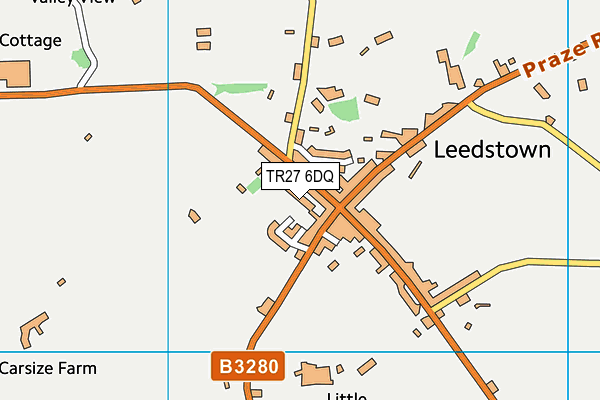 TR27 6DQ map - OS VectorMap District (Ordnance Survey)