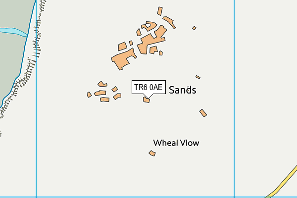 TR6 0AE map - OS VectorMap District (Ordnance Survey)