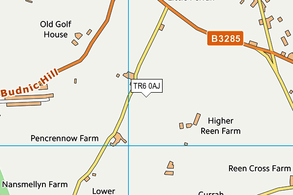 Perranporth Cricket Club map (TR6 0AJ) - OS VectorMap District (Ordnance Survey)