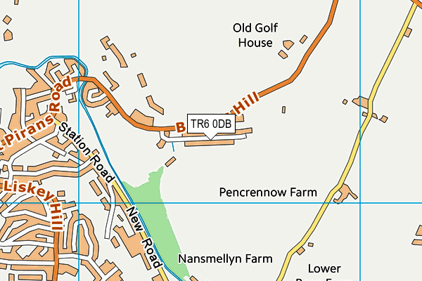 Ponsmere Valley map (TR6 0DB) - OS VectorMap District (Ordnance Survey)