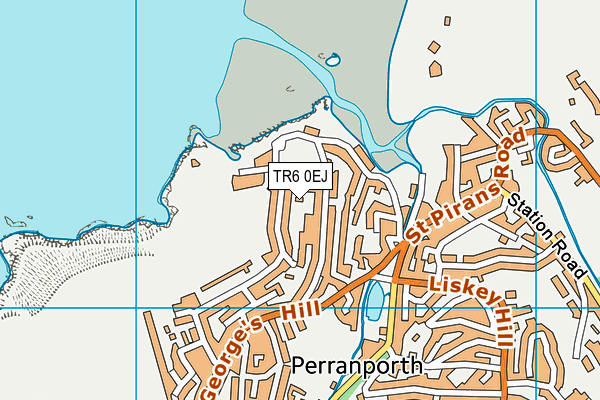 TR6 0EJ map - OS VectorMap District (Ordnance Survey)