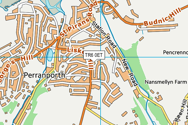 TR6 0ET map - OS VectorMap District (Ordnance Survey)