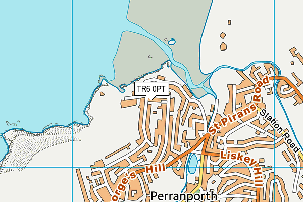 TR6 0PT map - OS VectorMap District (Ordnance Survey)