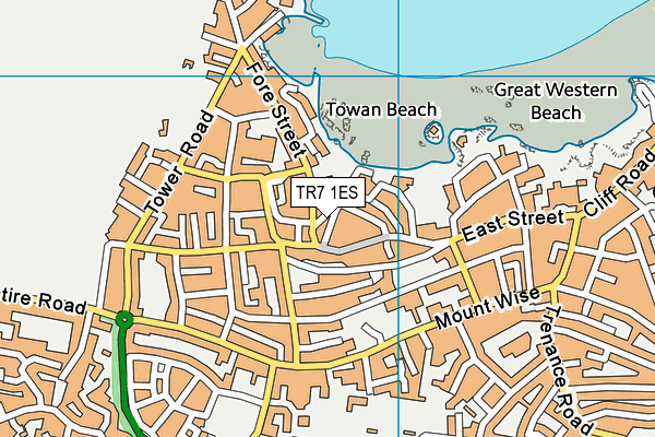Map of BOTHWICK SANDS LTD at district scale