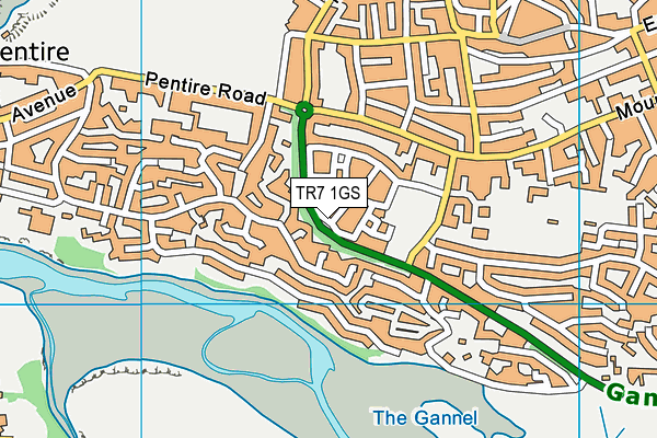 Map of RELAX CORNWALL LIMITED at district scale