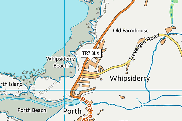 Map of CORNISH BUILDERS LTD at district scale