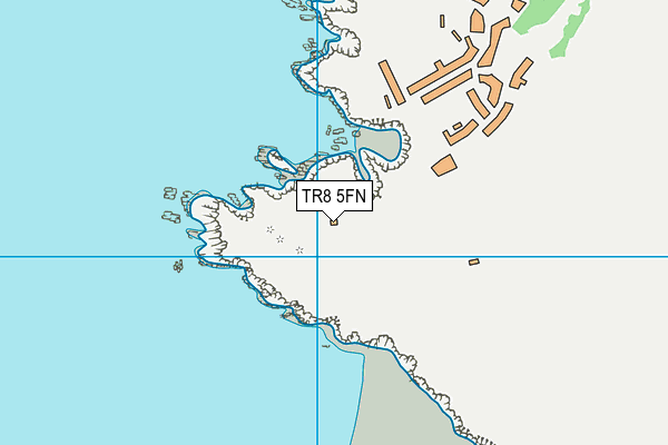 TR8 5FN map - OS VectorMap District (Ordnance Survey)