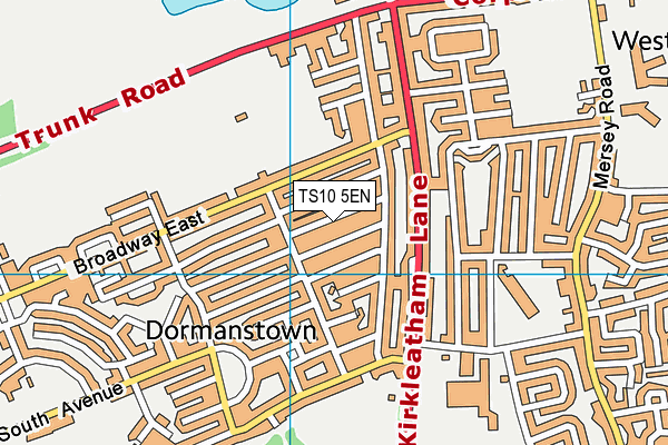 TS10 5EN map - OS VectorMap District (Ordnance Survey)