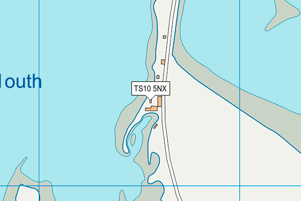 TS10 5NX map - OS VectorMap District (Ordnance Survey)