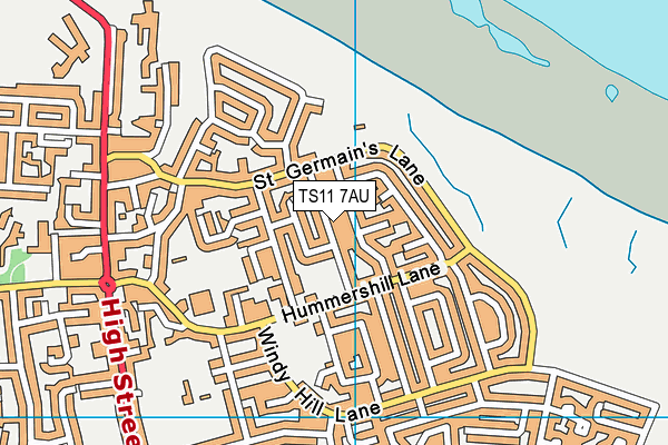 Map of SANDY NOOK ESTATES LTD at district scale