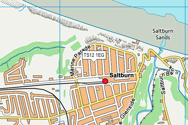 Map of 68 RUBY STREET (SALTBURN) LIMITED at district scale