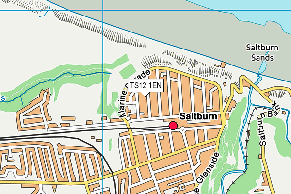 Map of GUISBOROUGH BREWERY LTD at district scale