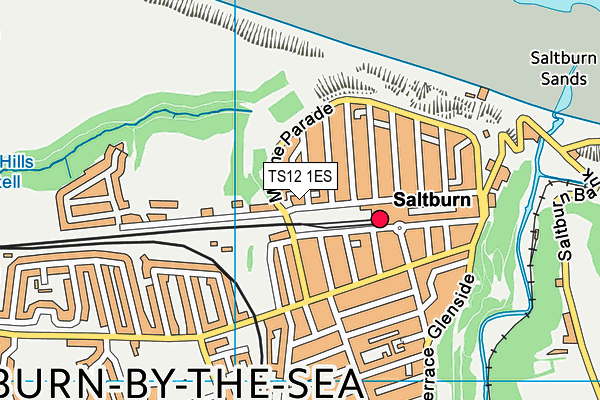 Map of CORAL HOUSE (SALTBURN) MANAGEMENT COMPANY LIMITED at district scale