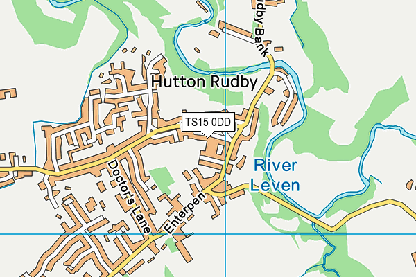 Map of THOR AT HUTTON RUDBY LIMITED at district scale
