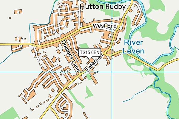 TS15 0EN map - OS VectorMap District (Ordnance Survey)