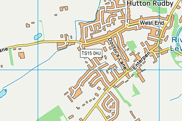 TS15 0HJ map - OS VectorMap District (Ordnance Survey)