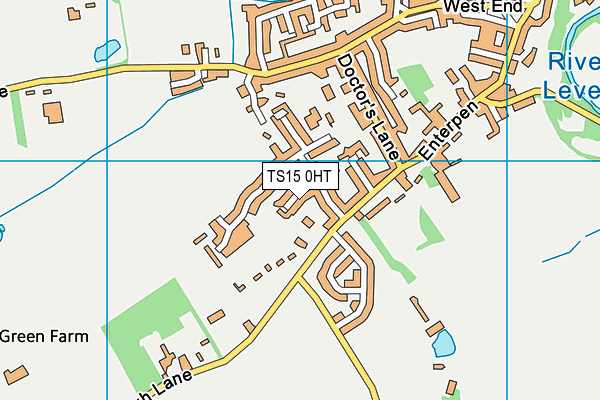 Map of HONEYMAN'S BUTCHERS LIMITED at district scale