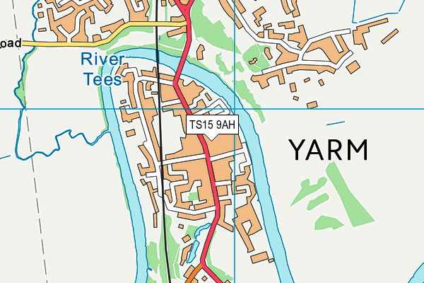 Map of MACEYS (YARM) LTD at district scale