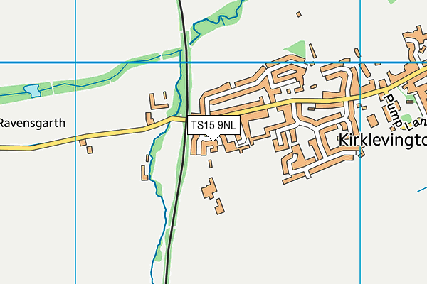 TS15 9NL map - OS VectorMap District (Ordnance Survey)