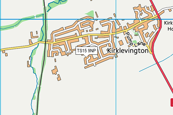 TS15 9NP map - OS VectorMap District (Ordnance Survey)