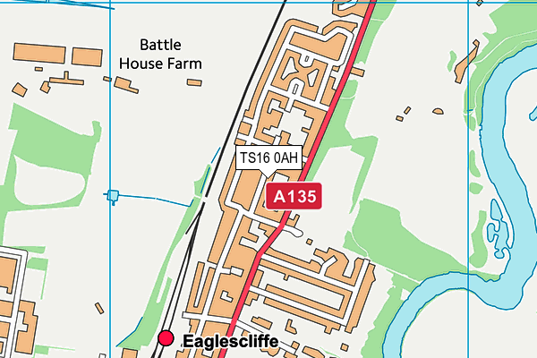 Map of STAWORTH LIMITED at district scale