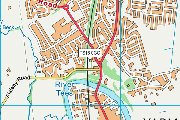 Map of S PURVIS (TEESSIDE) LTD at district scale