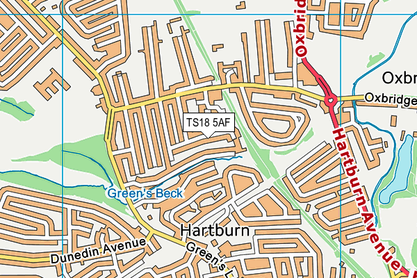 Map of HILLCREST FLOORING LIMITED at district scale