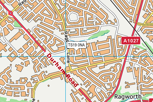 TS19 0NA map - OS VectorMap District (Ordnance Survey)