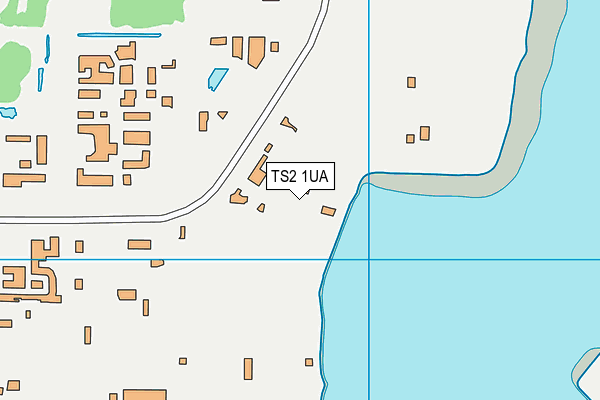 TS2 1UA map - OS VectorMap District (Ordnance Survey)