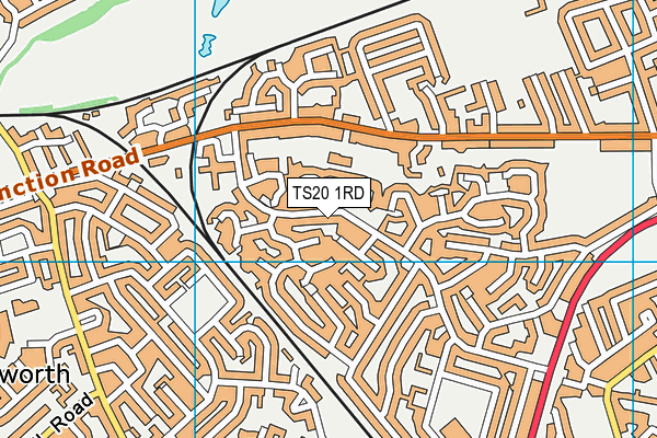 TS20 1RD map - OS VectorMap District (Ordnance Survey)