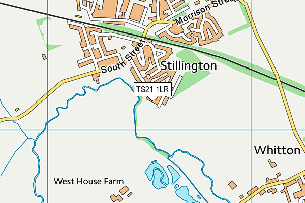 TS21 1LR map - OS VectorMap District (Ordnance Survey)