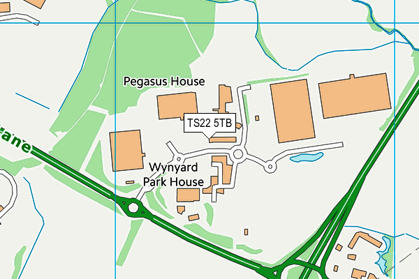 Map of WYNYARD CONSTRUCTION AND DEVELOPMENT LIMITED at district scale