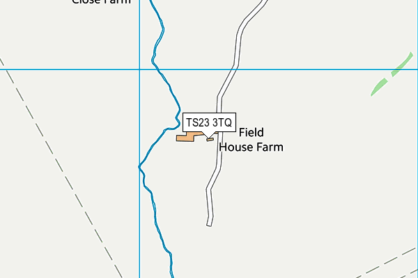 TS23 3TQ map - OS VectorMap District (Ordnance Survey)