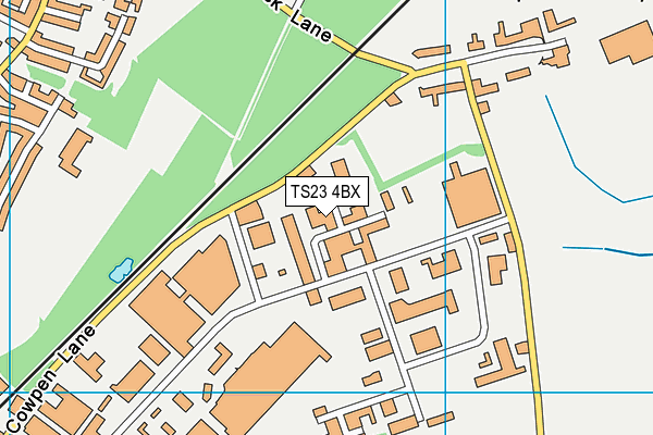 Map of WALSHAM LTD at district scale