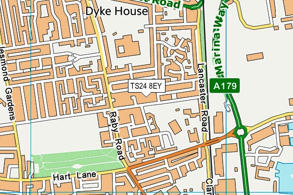 Map of PROSPECT PLACE CHILDREN'S HOMES LLP at district scale