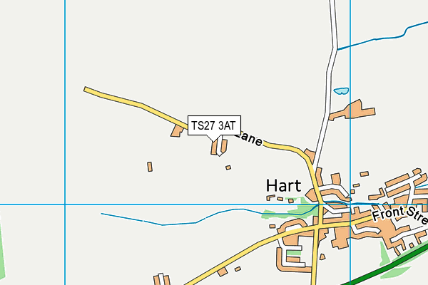 TS27 3AT map - OS VectorMap District (Ordnance Survey)