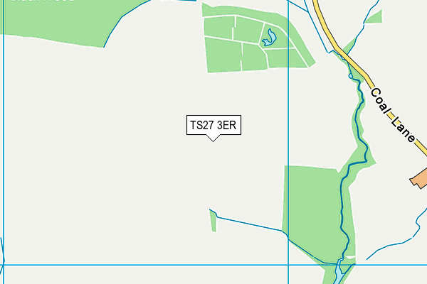 TS27 3ER map - OS VectorMap District (Ordnance Survey)