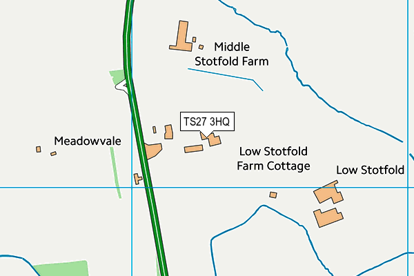 TS27 3HQ map - OS VectorMap District (Ordnance Survey)