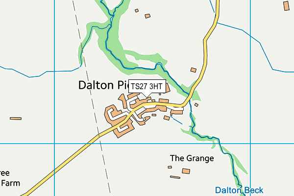 TS27 3HT map - OS VectorMap District (Ordnance Survey)