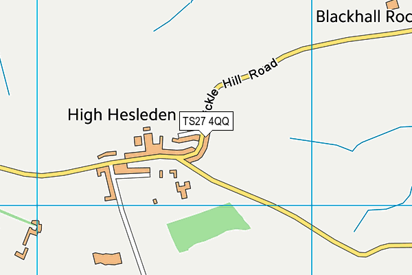 TS27 4QQ map - OS VectorMap District (Ordnance Survey)