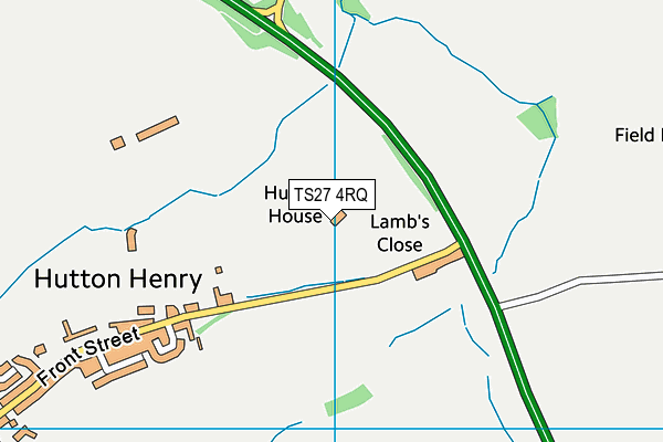 TS27 4RQ map - OS VectorMap District (Ordnance Survey)